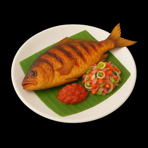 Ikan Bakar Sambal Matah dari Waroeng Mbok Rin